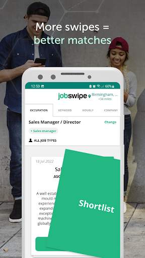 JobSwipe - Get a Better Job! screenshot 2