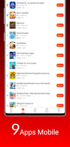 9 app Mobile Market,9 Apps, App Guide screenshot 3