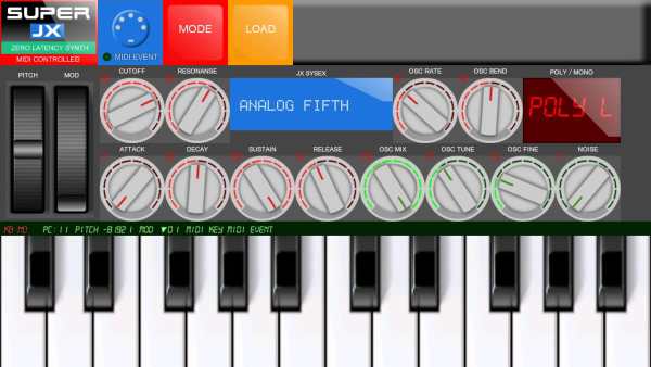 Synth SuperJX screenshot 1