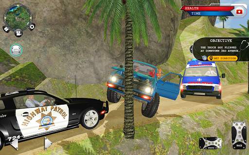 Ambulance Rescue Driver Simulator 2K18 🚑 screenshot 6