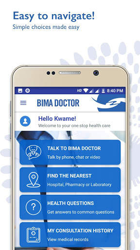 BIMA Doctor - Health & Doctor Consultations screenshot 1