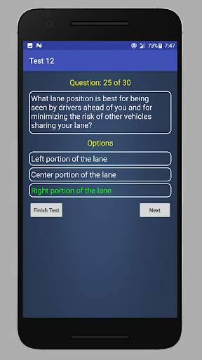 DMV Motorcycle Permit Test скриншот 7