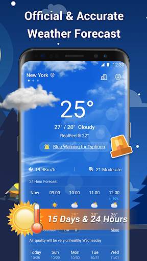 Live Weather - Forecast Widget screenshot 1