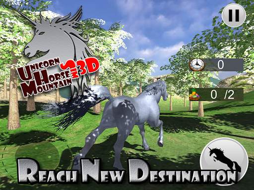 Unicorn Horse Mountain Sim 3D screenshot 8