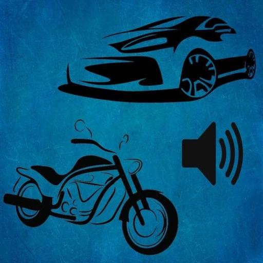 Cars and Motorcycles - Real Engine Exhaust Sounds icon