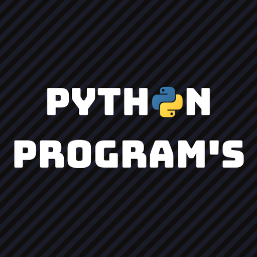 Python Programs: For Beginner Programmers icon