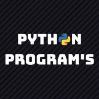 Python Programs: For Beginner Programmers