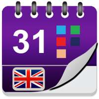 UK Calendar App with Holidays icon