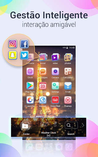 U Launcher Pro-inteligente velocidade sem anúncios screenshot 6