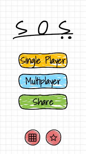 SOS Game: Pen and Paper XOX screenshot 1