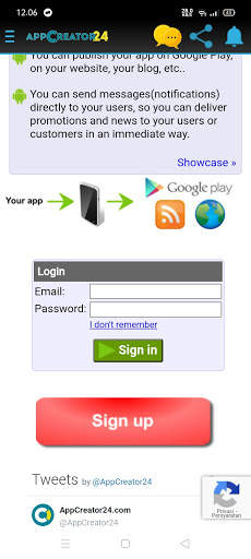 Buat Aplikasi Android - Appcreator24 screenshot 5