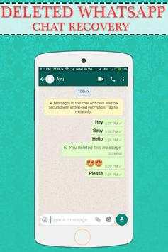 Delete Chat Recovery For WhatsApp 2018 screenshot 3