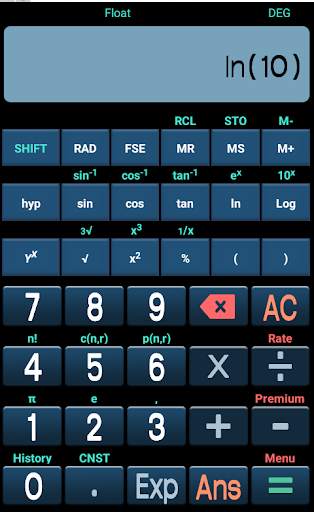 Easy Natural Scientific Calculator screenshot 3