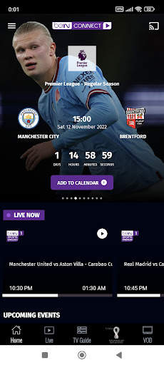 beIN CONNECT (MENA) скриншот 1