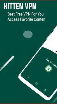Kitten Vpn Proxy – Free, Fastest & Private Browser screenshot 1