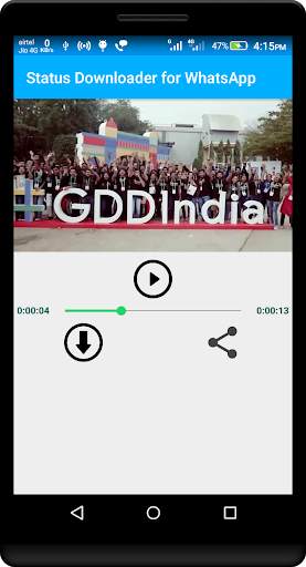 Status Downloader for Whatsapp स्क्रीनशॉट 1