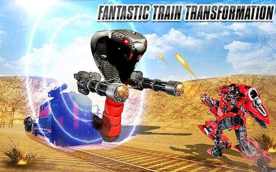 Train Transform Snake Robot Games screenshot 9