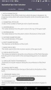 Spur Gear Calculator 4 تصوير الشاشة