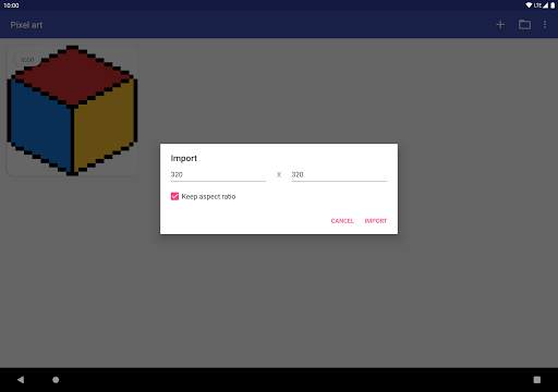 Pixel art and texture editor 14 تصوير الشاشة