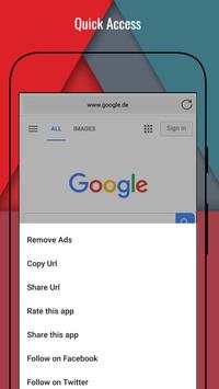 Incognito  browser fast private anonymous Browser screenshot 3