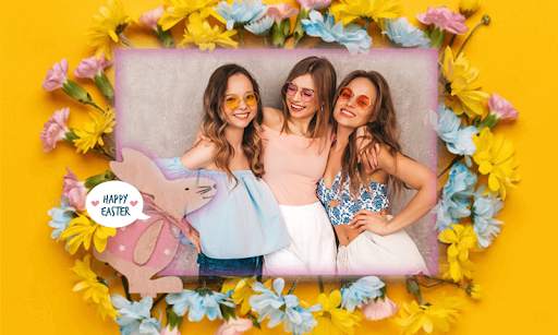 Happy Easter Photo Frames Editor 4 تصوير الشاشة