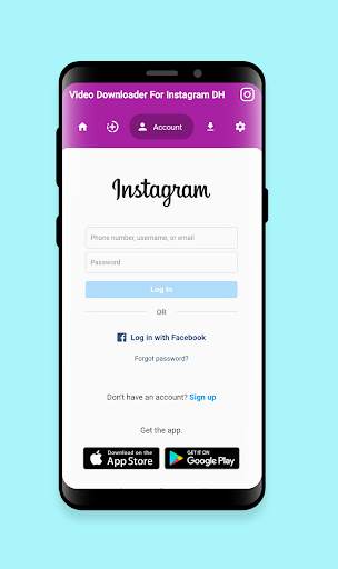 VideoDownload For Instagram DH screenshot 1