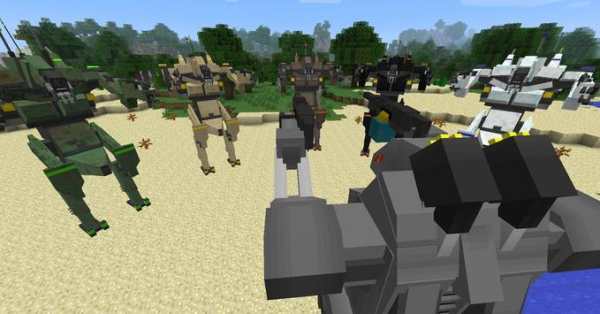 Robots mod for Minecraft PE screenshot 1