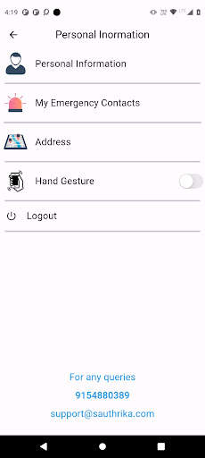 Women Safety App screenshot 4