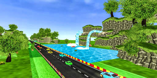 Highway Car Racing Simulator Game screenshot 2
