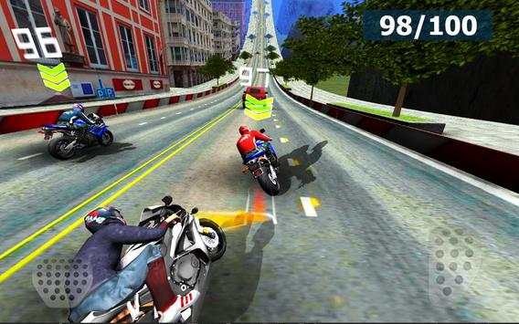 Speed Moto Racing - City Edt. screenshot 2