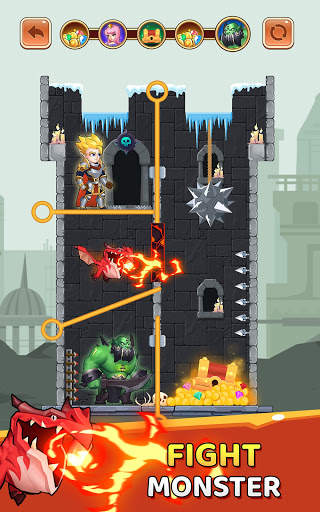 Rescue Hero - Pin Puzzle Game & Save The Hero screenshot 9