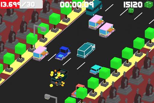 Blocky highway racing screenshot 5