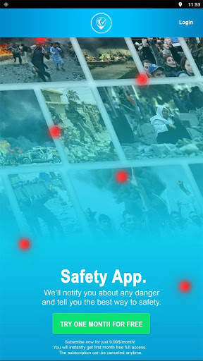Safety App Stay Safe Worldwide screenshot 1