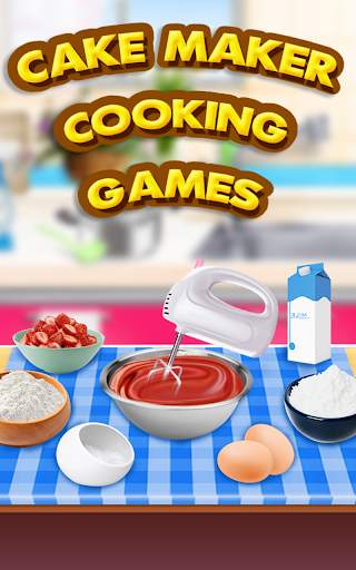 Cake Cooking Maker Games screenshot 15