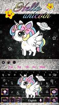 Glitter Unicorn keyboard screenshot 4