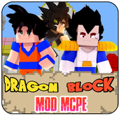 Mod Dragon Block Saiyan for Minecraft أيقونة