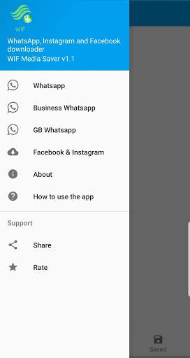 WIF Media Saver for Social Media videos screenshot 1