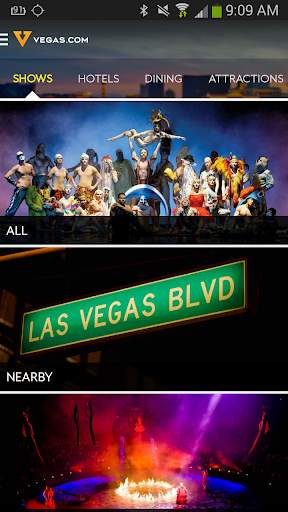 Vegas.com screenshot 1