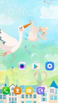 Messenger Baby Live Wallpaper screenshot 1
