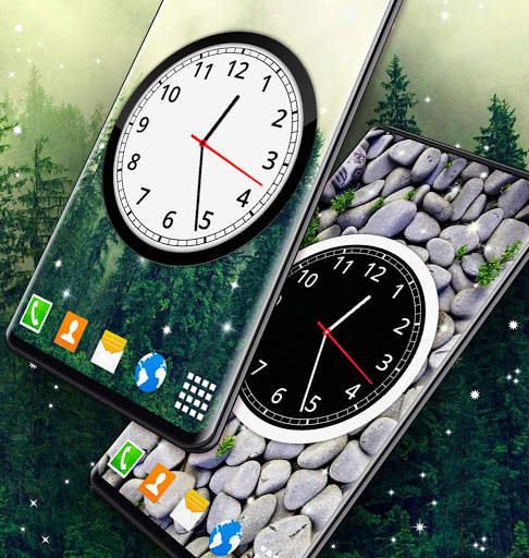 Classic Clock Wallpaper 🕚 Abstract Live Wallpaper screenshot 3