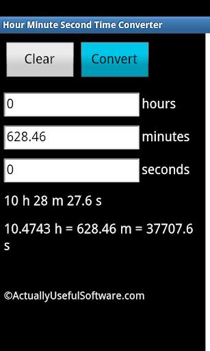 Time Converter screenshot 2