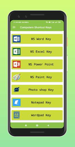 Computer Shortcut Key - Keyboard Shortcut Key screenshot 2