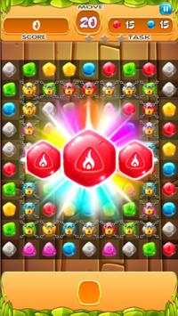 Jewels Crush Match 3 Puzzel screenshot 1