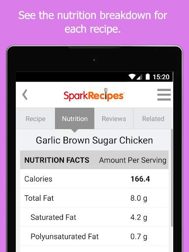 Healthy Recipes & Calculator 18 تصوير الشاشة