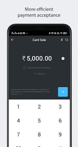 Mswipe Merchant App screenshot 1