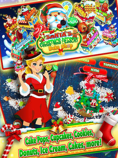 Christmas Dessert Bake Shop - Make Donuts & Cake screenshot 2