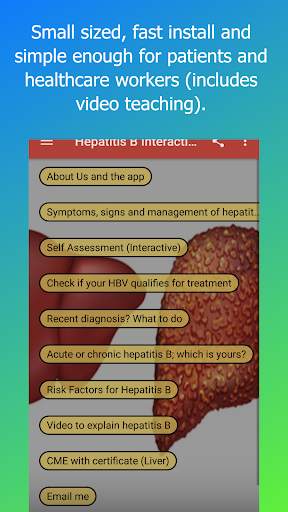 Hepatitis B Interactive screenshot 3