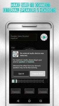 Extra Volume Booster EQ - Sound Bass Equalizer Pro screenshot 3
