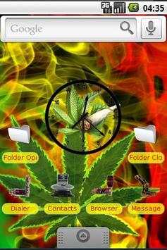 FREE RASTA/ WEED THEME screenshot 1