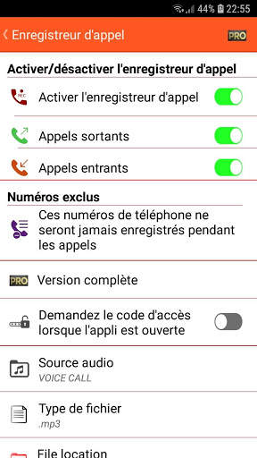 Calls Recorder : Free Calls Recorder screenshot 3